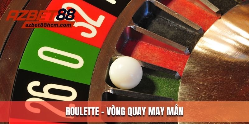 Roulette Azbet88 - Vòng quay may mắn, đặt cược thắng lớn